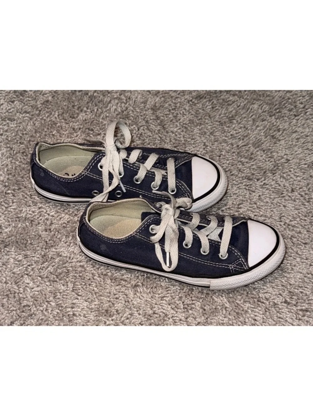 Converse Chuck Taylor All Star Low Top Sneakers Navy Blue